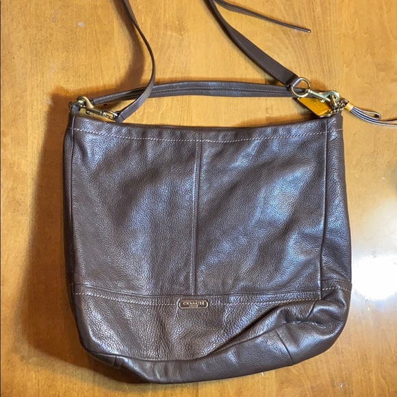 Large Leather Coach Purse - Picture 7 of 16